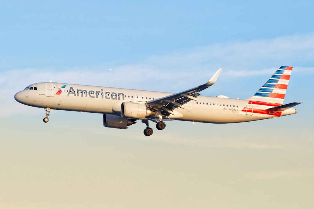 American airlines flights travel photo